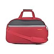 Aristocrat Enigma 52 Cm Polyester Softsided Cabin Size Duffle Bag – Red