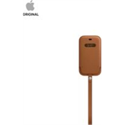 APPLE Pouch for iPhone 12 Pro (Saddle Brown, Leather)