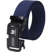 ShopGlobal Men Casual, Evening, Formal, Party Blue Nylon Belt