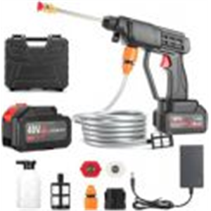 Flisco Cordless 48V Electric Car Pressure Washer Power Washer Gun With Accessories Pressure Washer