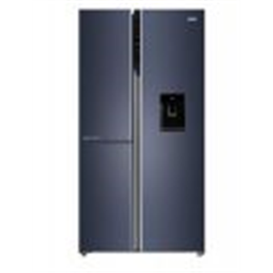 [Extra Rs.14750 OFF] Haier 592 L, Wi-Fi enabled Water Dispenser Frost Free, 3-Door Side by Side Refrigerator (HRT-683WGKU1, Graphite Black)