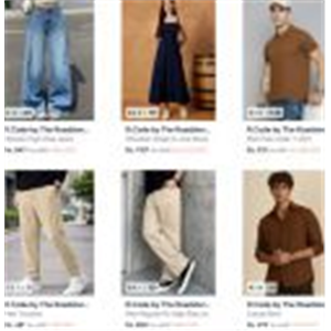Myntra Loot : Up to 89% OFF - R.code By The Roadster Life Co Clothings | Starts At Rs.180
