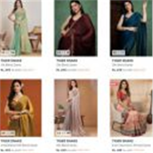 Myntra : Up to 86% OFF - Tiger Snake Sarees | For Women