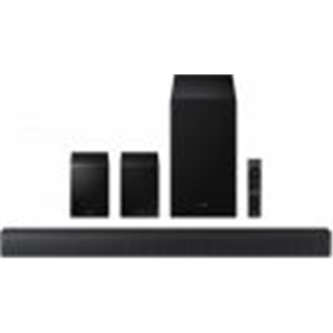 Samsung HW-B67EF/XL, Dolby Digital and DTS Virtual-X, Q-Symphony 490 W Bluetooth Soundbar (Black, 5.1 Channel)