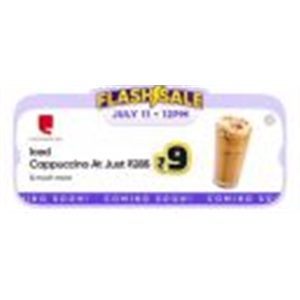 Swiggy : CCD Coffee @ ₹9 Deal