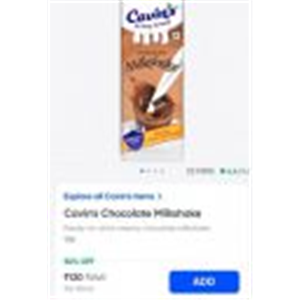 Swiggy Instamart : Cavin's Chocolate Milkshake