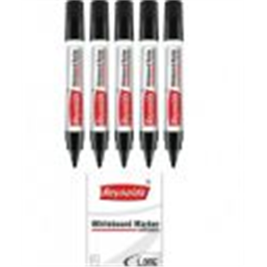 Reynolds HD WM Marker Ball Pen (Pack of 5, Ink Color - Black)