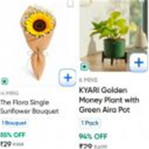 Swiggy Instamart Loot : Flora Bouqets