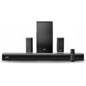 Mivi Fort Sonic 800 Soundbar, Dolby Audio, 5.1 Channel, Multi-Input & EQ Modes 800 W Bluetooth Soundbar (Black, Silver, 5.2 Channel)