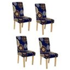 Cortina Chair Cover Slipcover Chair Cover Washable Softness for Elastic Installation Chair Protector Spandex Pack of 6