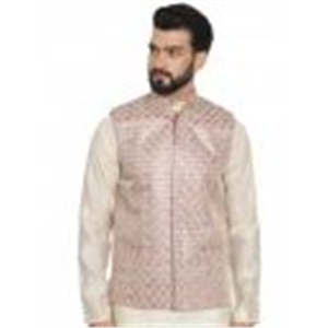 SOJANYA (Since 1958 Men's Silk Blend Printed ONLY Long Kurta