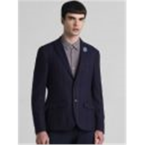 Jack & Jones Men Striped Slim-Fit Blazers