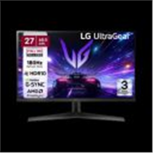 LG UltraGear 68.58 cm (27 inch) Full HD IPS Panel with HDR10, NVIDIA G-SYNC Comaptible, Tilt-able Stand, 3-side virtually borderless design Gaming Monitor (27GS60F-BB.ATRKMVN)