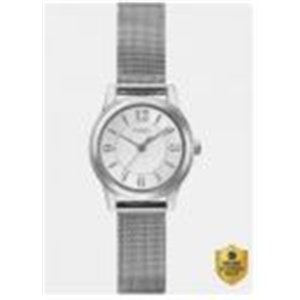 TIMEX Main Street Round 25mm Silver Dial Analog Watch - For Women T2P457AP