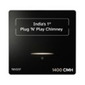 Beyond Appliances Cube Pro Plug N Play Ductless Kitchen Chimney | 1400 CMH | BA-CU-CB-PP-60-CH-V1