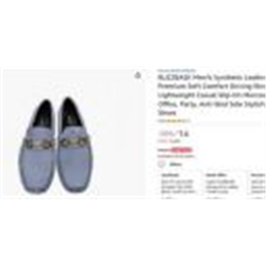 BUZZBASK Men?s Synthetic Leather Loafers | Premium Soft Comfort Driving Shoes