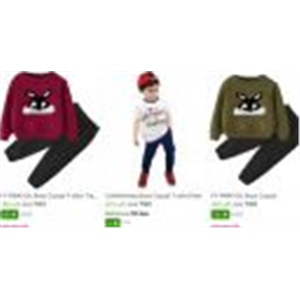 Boys Combo Set Starts At 120/-