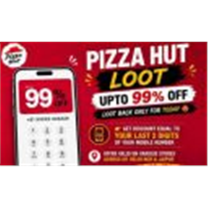 Pizza Hut Loot – Up to 99% OFF!