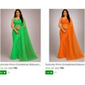 Shopsy : Up to 87% OFF - Kanooda Womens Sarees