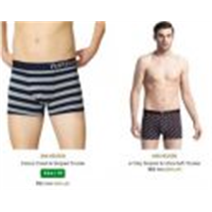 Ajio LOOT: VAN HEUSEN MEN'S Trunks Starts At 61/-