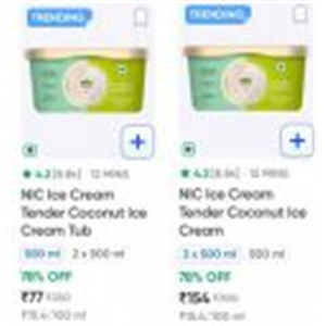 Swiggy Instamart Loot : Nic Ice cream