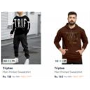 UP TO 86% OFF - Triptee Mens Sweatshirts