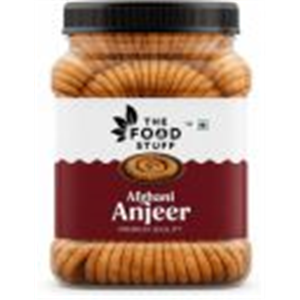 THE FOOD STUFF DRY FIGS PREMIUM ANJEER BOLD AND SOFT FIGS 1KG JAR PACK J26 Figs (1 x 1 kg)