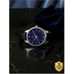 Titan Workwear Minimalist Blue Dial Black LeatherStrap Analog Watch - For Women NP2481SL08