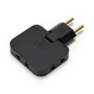 Rotating Plug Adapter 180 Degree Swivel Wall Tap Multi Outlet