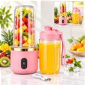 IMATI Portable Juicer Blender USB Rechargeable | 400ml 2 Jars Included Type C Charging 50 W Juicer