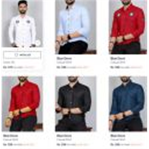 Myntra : Upto 71% OFF - Blue Dove Mens Shirts | Starts At Rs.558