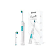 beatXP Spark Sonic Electric Toothbrush for Adults with 2 Brush Heads & Smart Cleaning Modes | Rechargeable Electric Toothbrush | 30000 strokes/min with Long Battery Life (White)