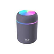 SELLER ZONE Humidifier With Colorful Light For Room, Bedroom, Office, Car (Grey), 300 ML
