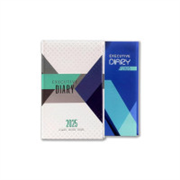amazon basics 2026 New Year Dated Diary | Hard Bound Personal Organizer For Him & Her | Goal Setting & Productivity Tools | Set Of 2, Planner, Multicolor