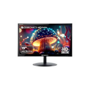 ZEBRONICS Zeb-V19Hd 18.5 Inch (46.99 Cm) Led Monitor with Supporting Hdmi, Vga Input, Hd 1366 X 768 Pixels, 16.7M Colors, Glossy Panel, Slim Design & Wall Mountable, Black