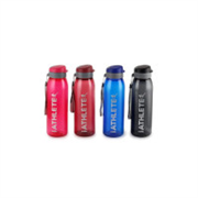 CELLO Athlete Water Bottles Set of 4 Pcs For Daily Use, 800 ml Each Multicolor | Stylish & Unbreakable BPA-Free Leakproof Freezer & Fridge Safe Flip Top Lid Water Bottle For School, Office & Travel [Apply 50 Off Coupon ]