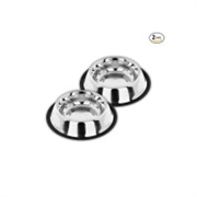 Madhabi Stainless Steel Pet Bowl Set for Dogs and Cats,..