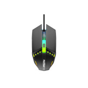 Redgear A-10 Wired Gaming Mouse with RGB LED, Lightweig..