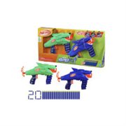 Nerf Wild Wolfpack Dart Blaster 2-Pack Guns & Darts (Mu..