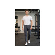ANAND Men Solid Grey Track Pants