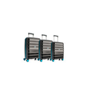 Police Set of 3 Trolley Suitcases [Use coupon: SAVE2TRA..