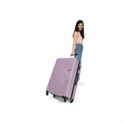 YAYAVAR Large Check-in Suitcase (76 cm) 4 Wheels - Mona..