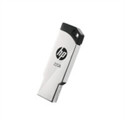 HP v236w 32GB USB 2.0 Pen Drive, Metal Silver