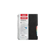 Luxor 5 Subject Single Ruled Notebook - A5 Size, 300 Pa..