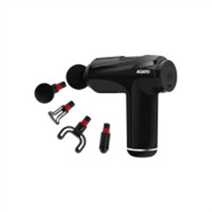 AGARO Primo Gun Massager, 4 Heads, 6 Speed, Rechargeabl..