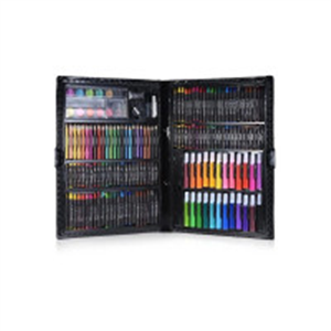 Hogue Art Set Kit Painting Sketching Color Pencils Cray..