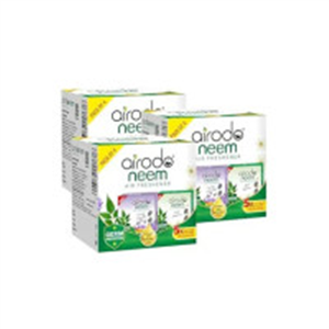AIRODO Neem Bathroom Air Freshener Assorted Blocks|Mixe..