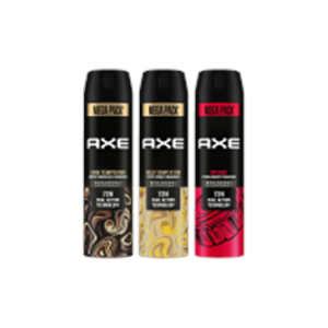 AXE Gold Temptation, Dark Temptation and Intense Deodorant Spray - For Men