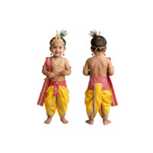 Krishna Dress for Baby Boy Kids Janmashtami Costume | D..