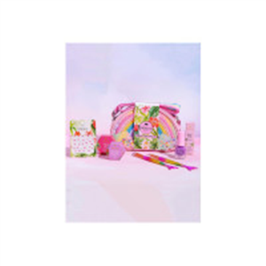 Whimsy Beauty Set Of 7 Rainbow Sling Bag Beauty Kit for..